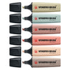 Stabilo tekstmarker boss original kleurenassortiment beitelpunt 6 stuks