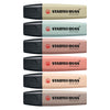 Stabilo tekstmarker boss original kleurenassortiment beitelpunt 6 stuks