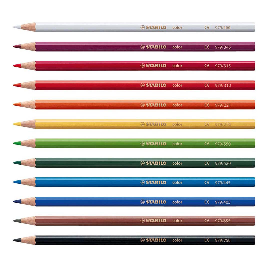 Stabilo color - kleurpotloden arty 12 stuks