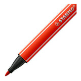 Stabilo pointmax fineliners - ultramarijn, zwart, karmijnrood, groen - afbeelding 3