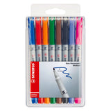 Stabilo ohpen medium uitwisbare marker in etui - 8dlg. - afbeelding 1