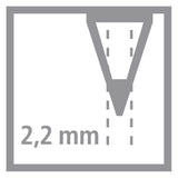 Stabilo greengraph hb grafietpotloden - 3dlg. met gum - afbeelding 4