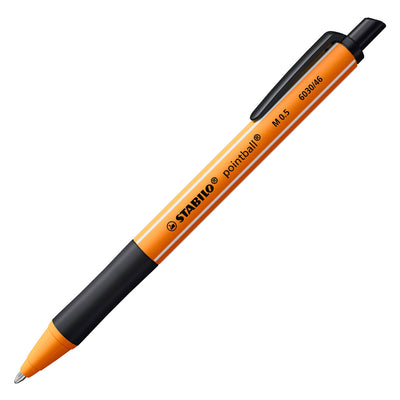 Stabilo pointball balpennen blauw en zwart - 2dlg.