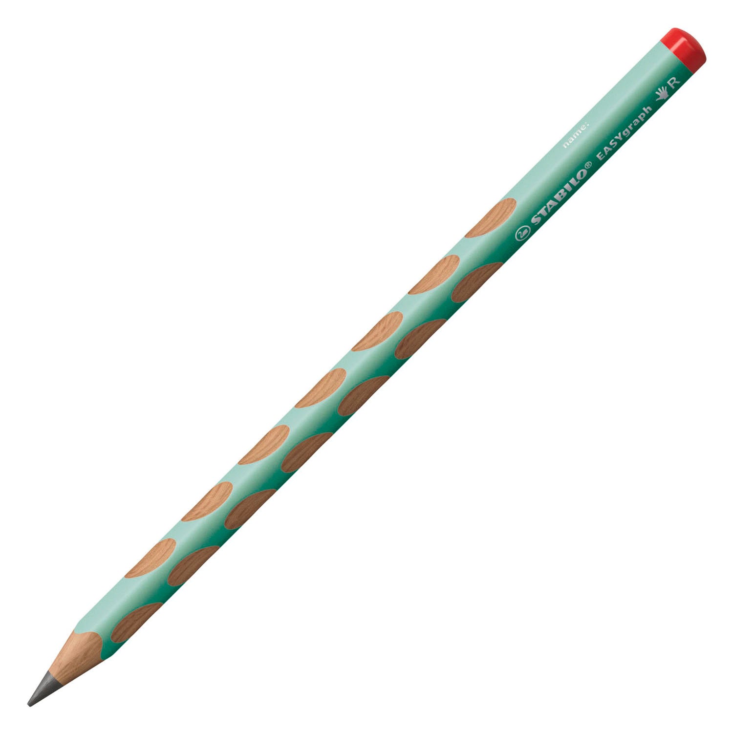 Stabilo easygraph hb rechtshandige grafietpotloden groen - 2st.