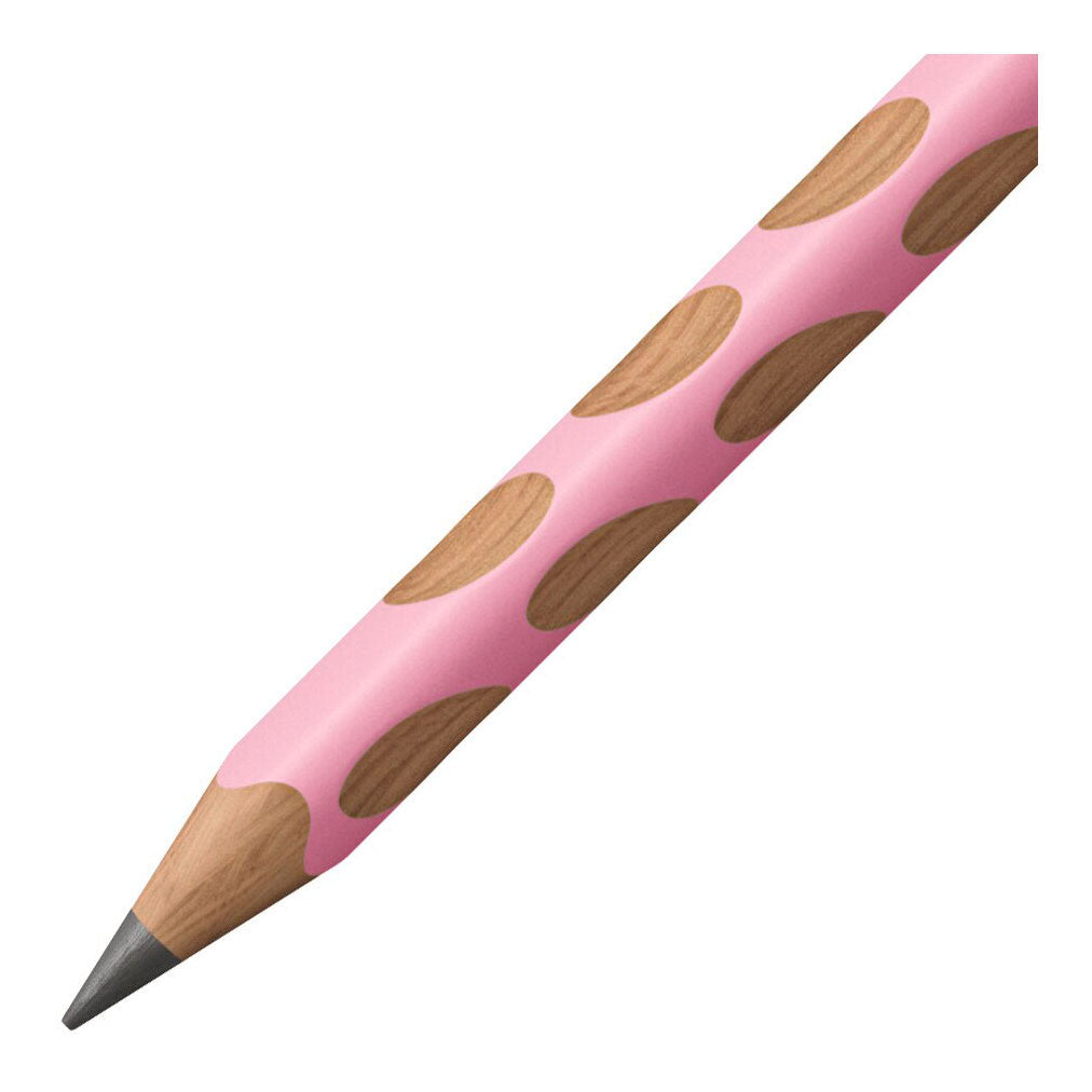 Stabilo easygraph pastel hb rechtshandige grafietpotloden groen roze - 2dlg.