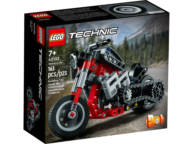 Hoppe lego technic 42132 speelgoedmotor 2in1