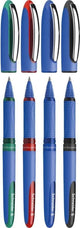 Schneider schrijfwaren schneider rollerball - one hybrid c - conus punt - lijnbreedte 0,5mm - 4 stuks assorti kleuren - s-183294