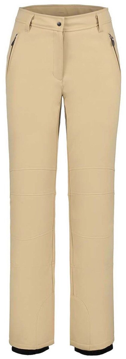Icepeak entiat dames softshell skibroek - cement - 40