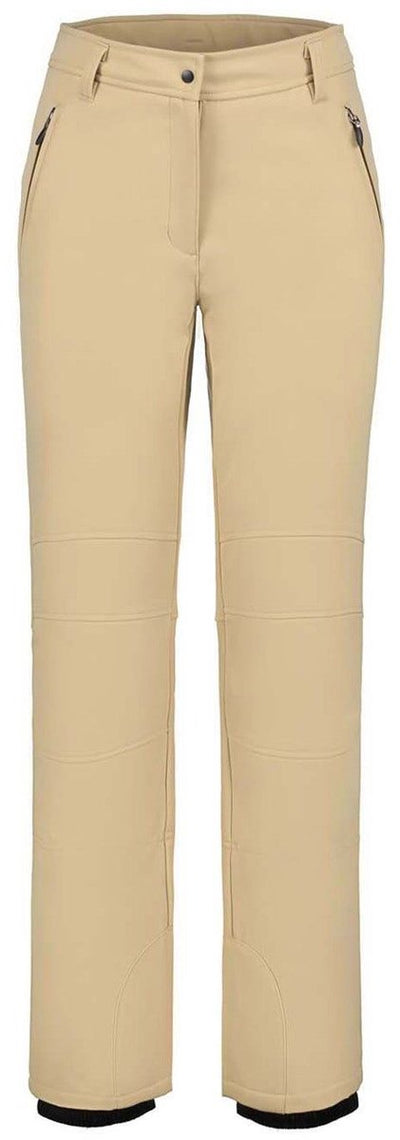 Icepeak entiat dames softshell skibroek - cement - 40
