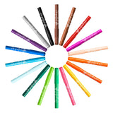 Bic kids visacolor xl rood-bruin - afbeelding 1