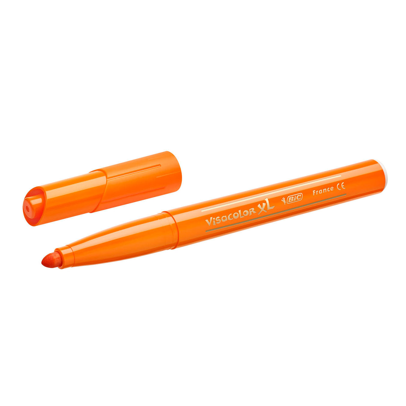 Bic kids viltstift visacolor xl ecolutions 18 stiften in een metalen pot