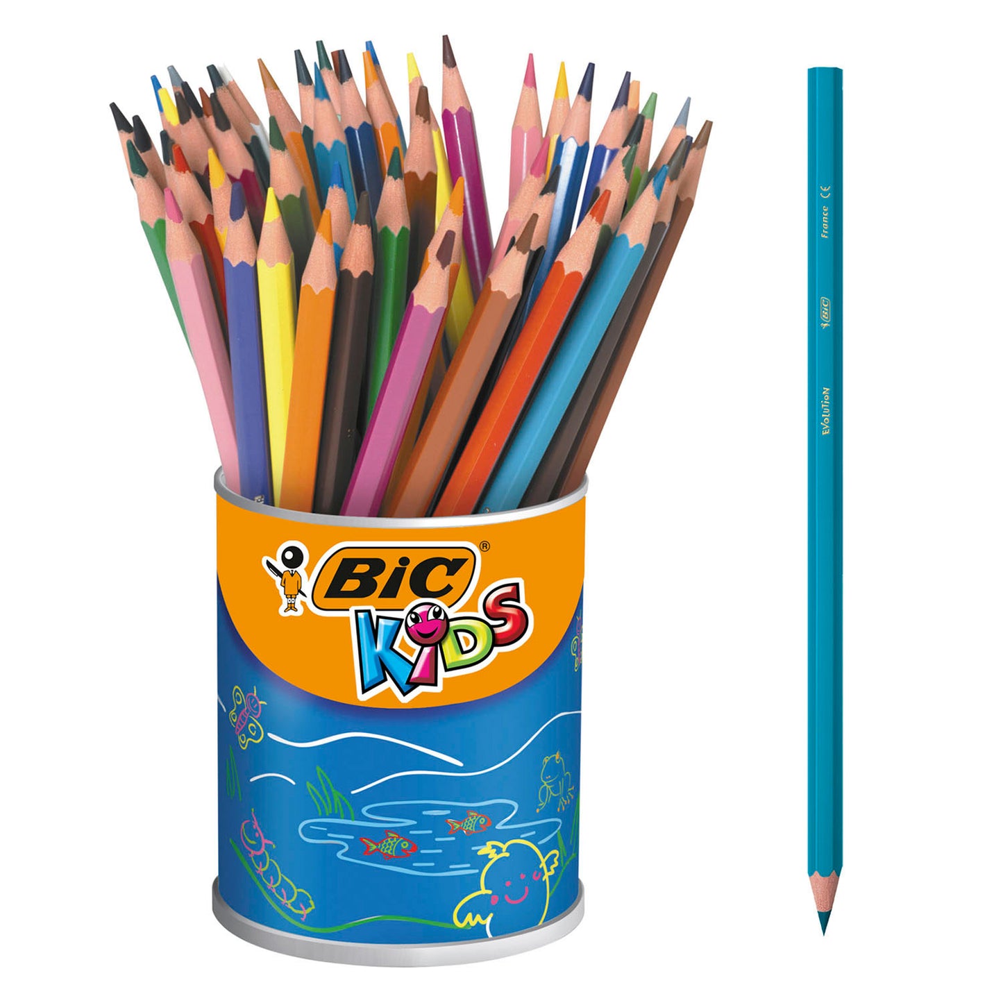 BIC Kids ECOlutions Evolution Kleurpotloden, 60st.