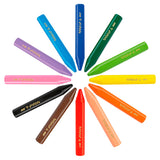 Bic kids plastidecor triangle kleurkrijt, 12st. - afbeelding 3