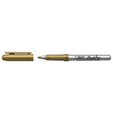 Bic permanent marker goud en zilver - afbeelding 3