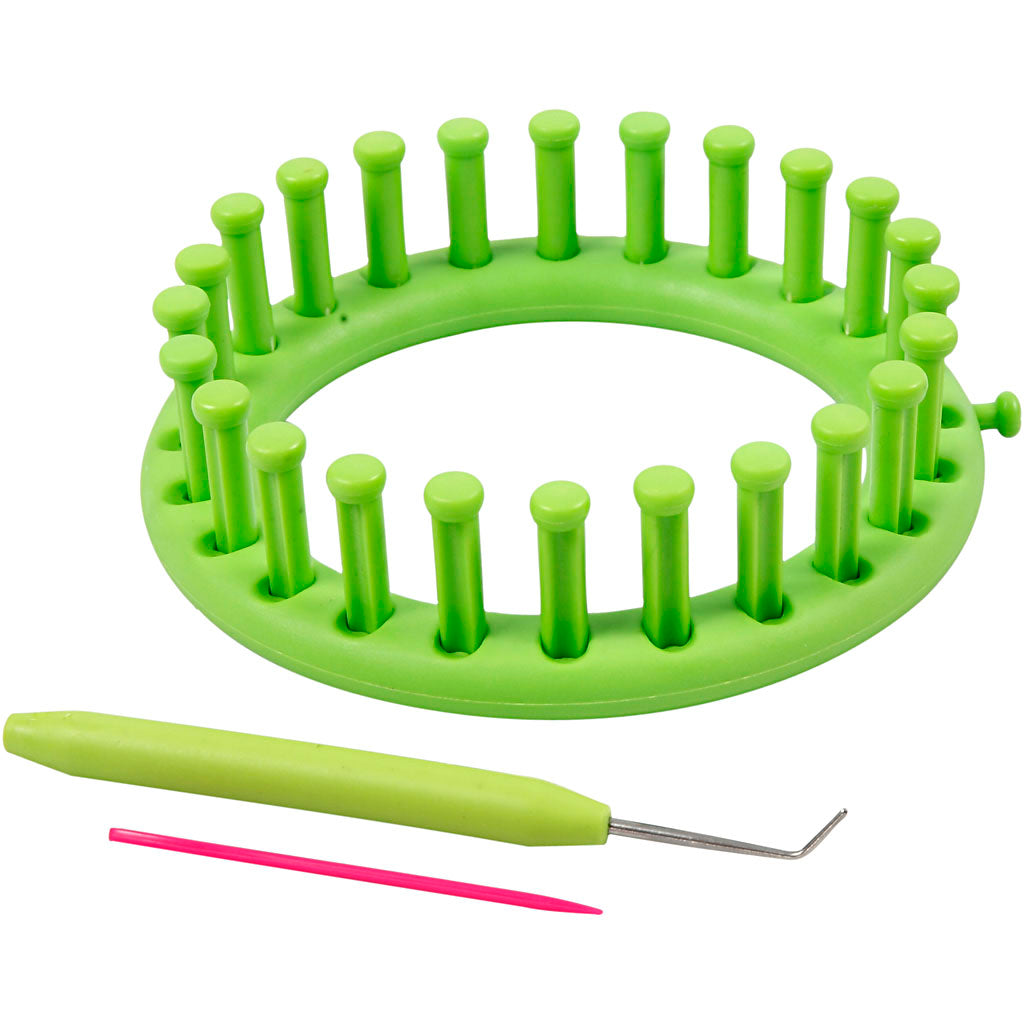 Creativ company creotime knitting loom, d: 12 cm, 1 stuk