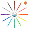 Bic kids kleurkoffer met stickers