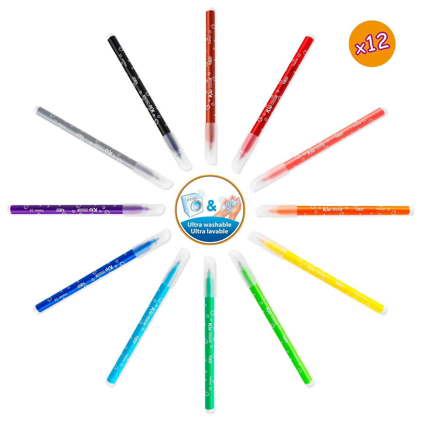 Bic kids kleurkoffer met stickers