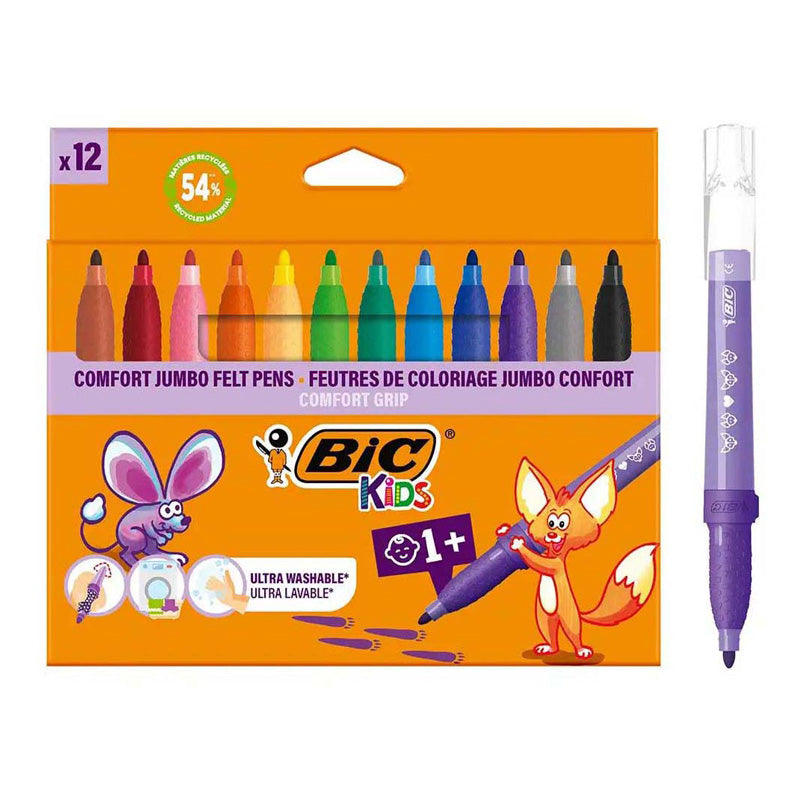 Bic kids viltstiften, 12st
