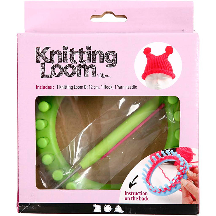 Creativ company creotime knitting loom, d: 12 cm, 1 stuk