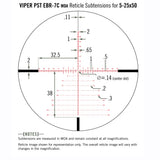 Vortex viper pst gen ii 5-25x50 ffp richtkijker, ebr-7c moa - afbeelding 4