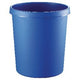Prullenbak helit 30 liter blauw