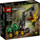 Lego ® technic john deere 1470h houtoogstmachine - werkende klauw en boomstam - modelbouwspeelgoed - 42218