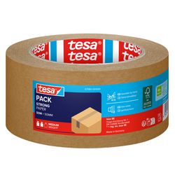 Ecotape tesapack papier 50mx50mm bruin scheurbestendig