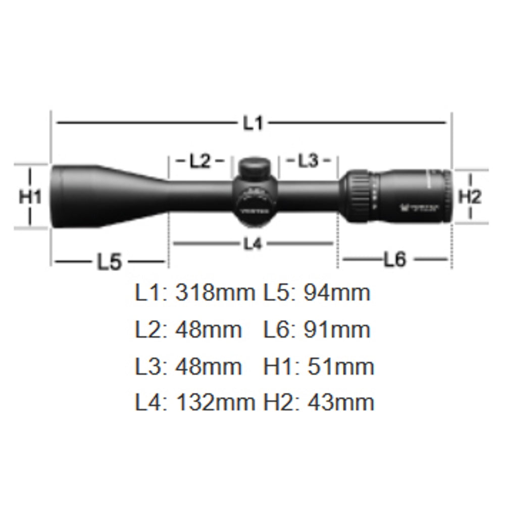 Vortex diamondback tactical 4-12x40 richtkijker