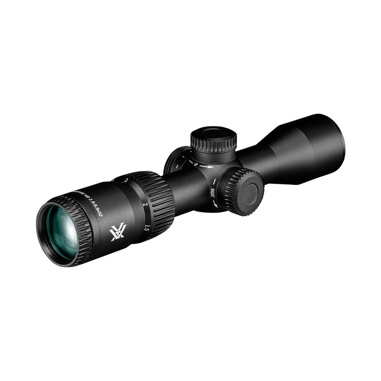 Vortex crossfire hd 1.5-5.5x32 richtkijker scout, verlicht dead-hold 2a bdc dradenkruis (moa)