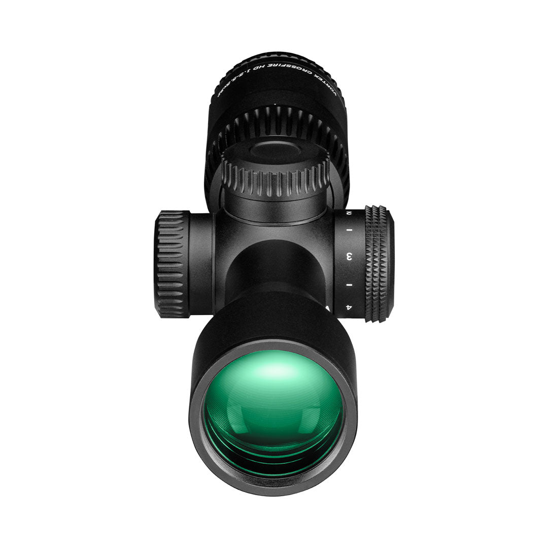Vortex crossfire hd 1.5-5.5x32 richtkijker scout, verlicht dead-hold 2a bdc dradenkruis (moa)