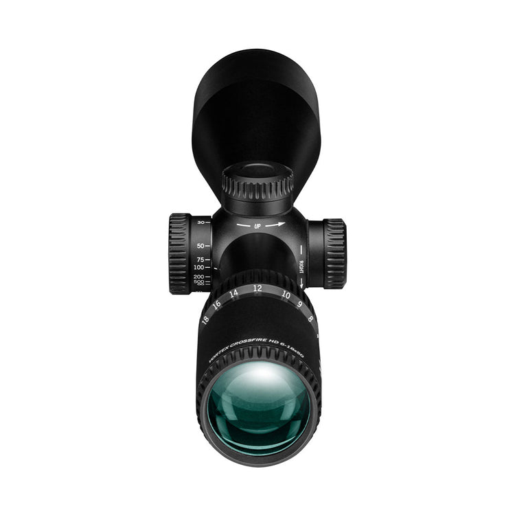 Vortex crossfire hd 6-18x50 richtkijker, widerange plex dradenkruis (moa)