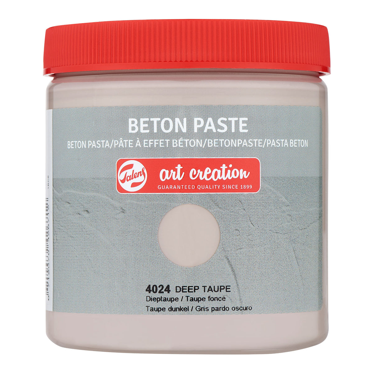Talens art creation • beton paste 250 ml dieptaupe