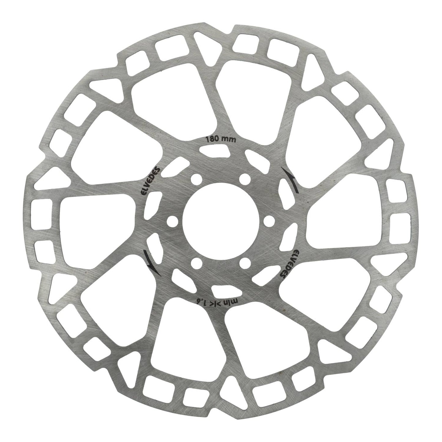 Elvedes Remschijf 6-gaats ø180mm T=1,8mm