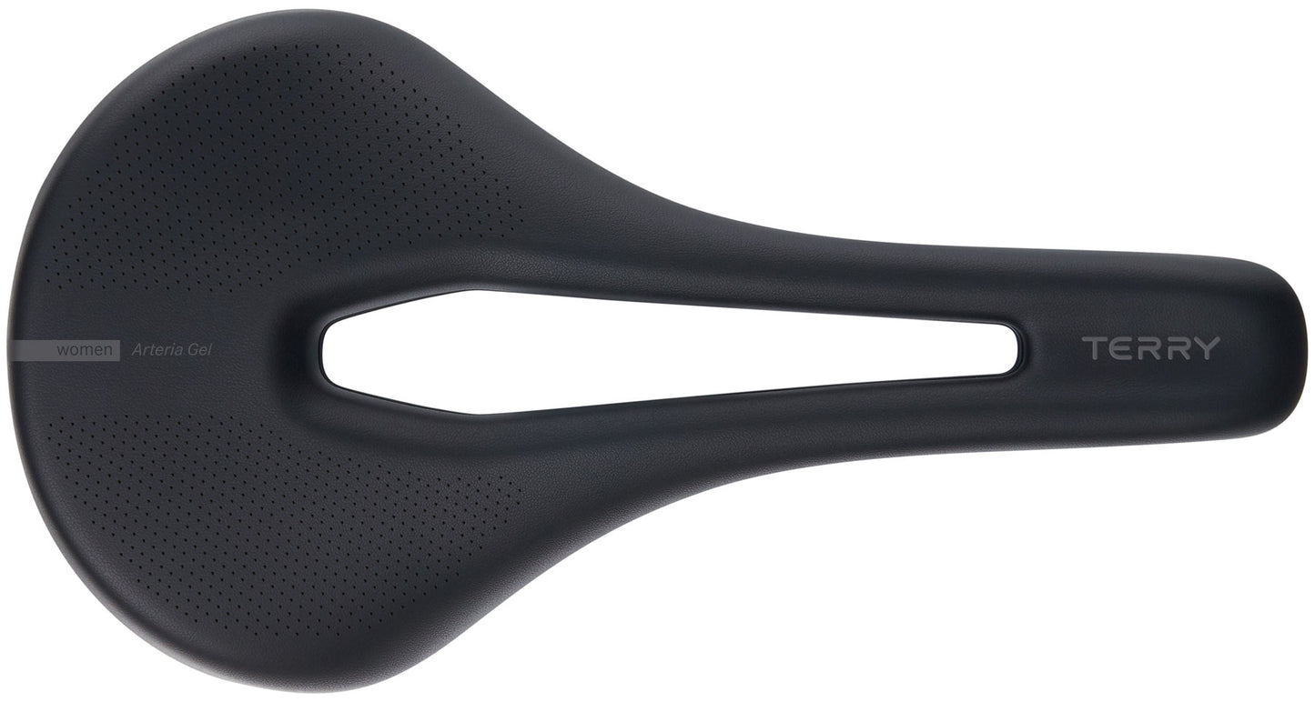 Terry zadel Butterfly Arteria gel dames zwart