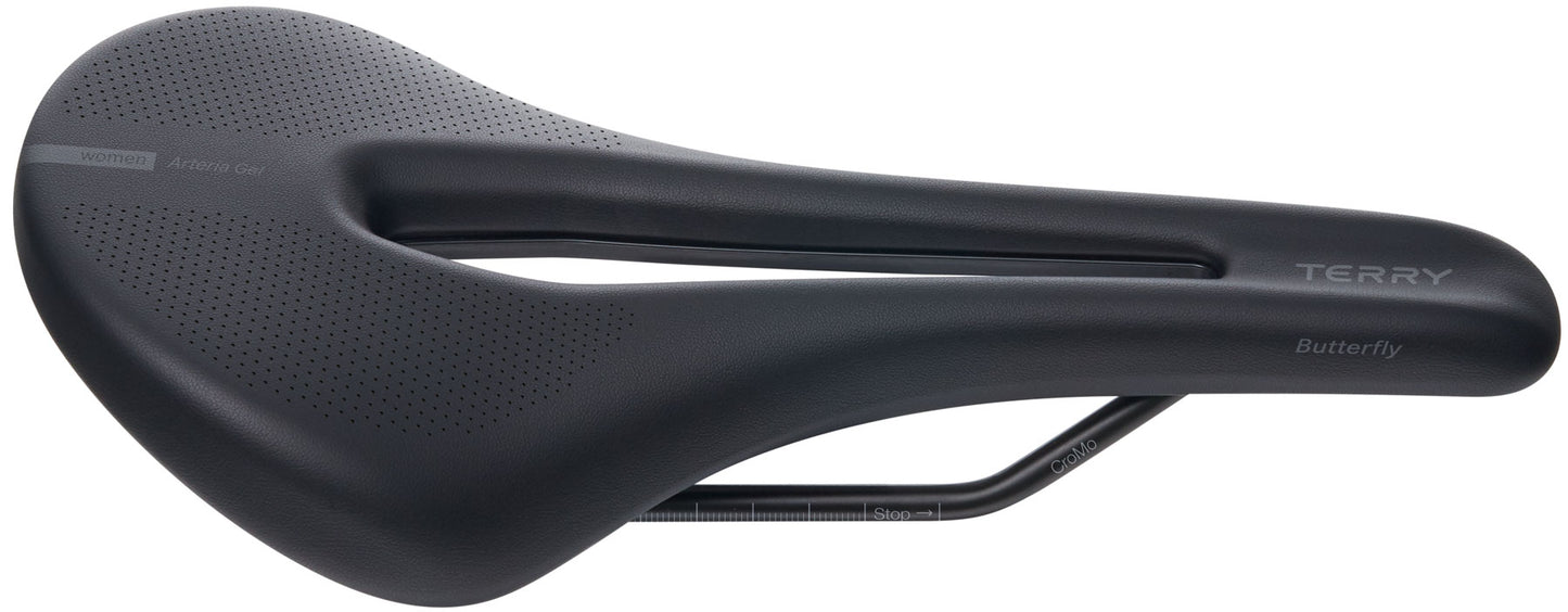 Terry zadel Butterfly Arteria Max gel dames zwart