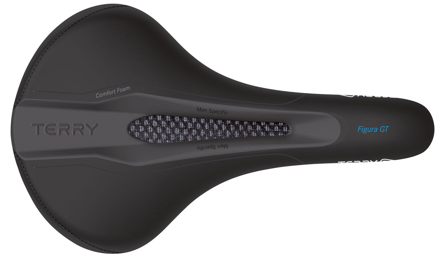 Terry zadel Figura GT heren zwart