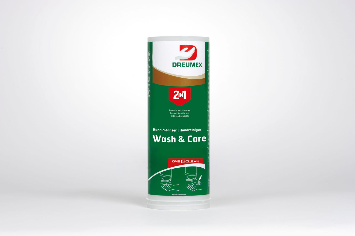 Dreumex wash care handreiniger handzeep 3 liter one2clean cartridge