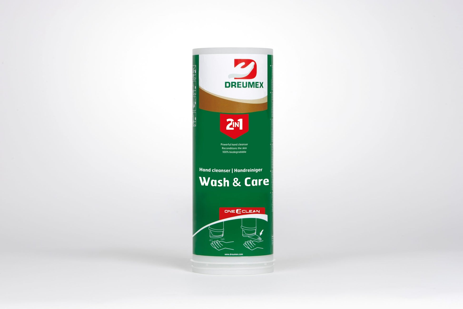 Dreumex wash care handreiniger handzeep 3 liter one2clean cartridge