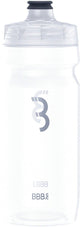 Bbb cycling autotank bidon racefiets - inhoud 550 ml - drinkbus fiets met autoclose ventiel - transparant - bwb-11