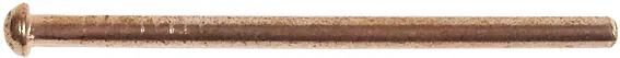 Wks aufschweißnagel weld-on nail 2.6 mm copper-plated 100 pcs.