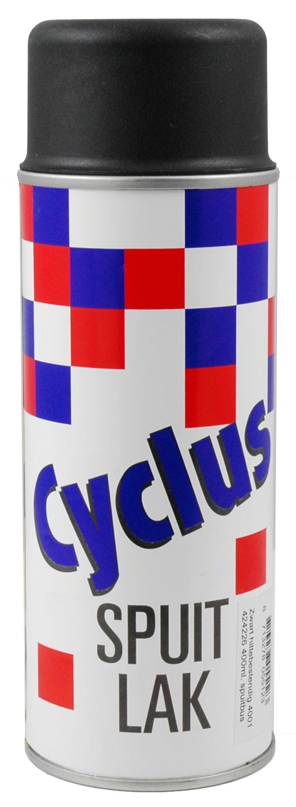 Cycplus cyclus spuitlak mat zwart 400ml