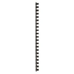 Bindruggen gbc plastic a4 12mm zwart 95vel