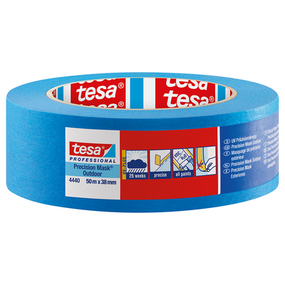 Tesa professional 1061932 - 4440 precisi mask out 50mx38mm | 4 stuks