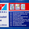 Tesa professional 1064735 - tesa standaard pe coat cloth tape 55 mesh blauw 25mm x 50m | 5 stuks
