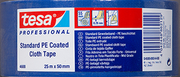 Tesa professional 1064735 - tesa standaard pe coat cloth tape 55 mesh blauw 25mm x 50m | 5 stuks - afbeelding 2