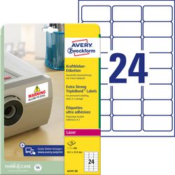 Avery speciale etiketten l6141-20 480 stuks