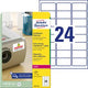Avery speciale etiketten l6141-20 480 stuks