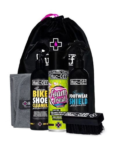 Muc-off fietsonderhoud premium shoe care kit - 424774