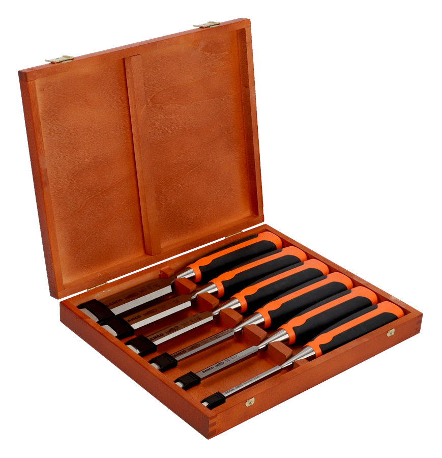 Bahco steekbeitelset 6-delig