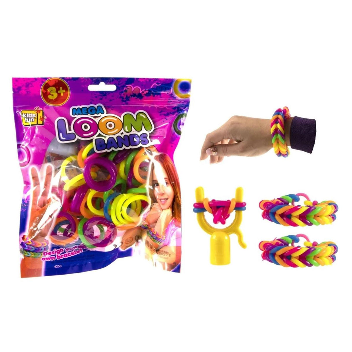 Mega loombands 72 stuks mega loombands 72 stuks
